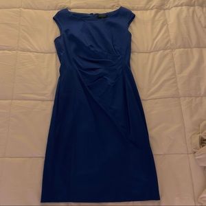 Ralph Lauren Blue Silk Dress
